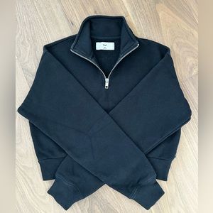EUC Aritzia TNA Cozy Fleece 1/4 Half Zip. Size XXS.